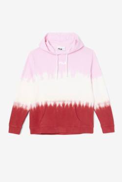 Fila Aerolynn Tie Dye Naisten Huppari Valkoinen Punainen | Fila269XB
