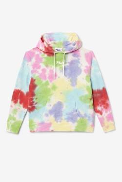 Fila Aerolynn Tie Dye Naisten Huppari Vihreä Valkoinen Punainen | Fila596CX