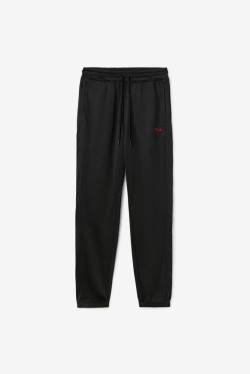 Fila Albania Track Miesten Housut Mustat Punainen | Fila698XW