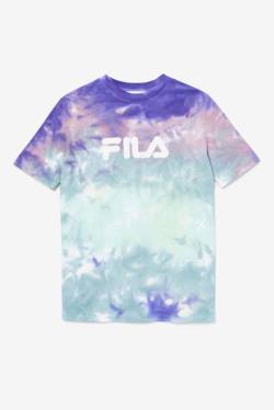 Fila Alivia Tie Dye Tee Naisten T Paidat Sininen | Fila648FZ
