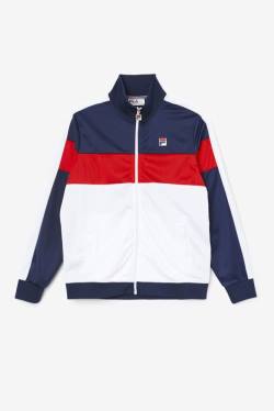 Fila Assembly Track Miesten Takki Laivastonsininen Valkoinen Punainen | Fila103BW