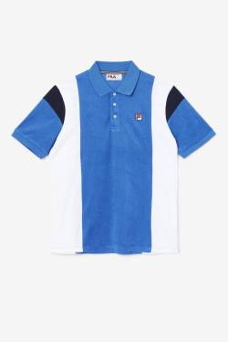 Fila Astro Terry Miesten Pikeepaita Sininen Valkoinen Laivastonsininen | Fila714FX