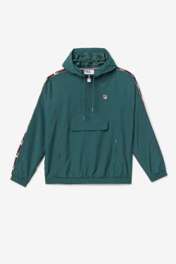 Fila Cameron 1/2 Zip Tuuli Miesten Takki Oliivinvihreä | Fila354NF