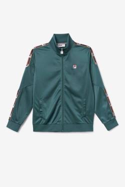 Fila Carson Track Miesten Takki Oliivinvihreä | Fila046OL