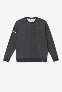 Fila Commuter Crew Miesten Puserot Mustat | Fila671DT
