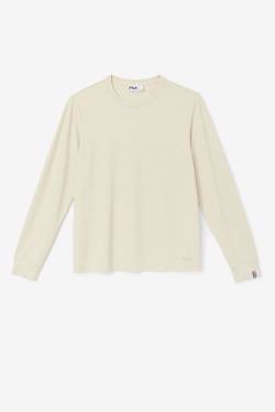 Fila Commuter Long Sleeve Tee Miesten T Paidat Valkoinen | Fila571DV