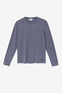 Fila Commuter Long Sleeve Tee Miesten T Paidat Harmaat | Fila682OY