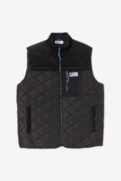 Fila Crag Vest Miesten Takki Mustat | Fila695CS