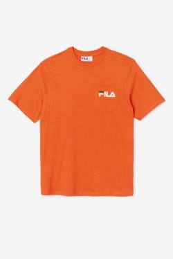 Fila Curtis Pocket Tee Miesten T Paidat Mustat | Fila953RU