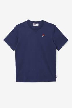 Fila Derion Tee Miesten T Paidat Laivastonsininen | Fila539XT