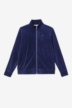 Fila Deverall Velour Miesten Takki Laivastonsininen | Fila249HI