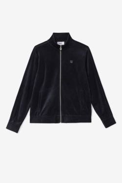 Fila Deverall Velour Miesten Takki Mustat | Fila576QC