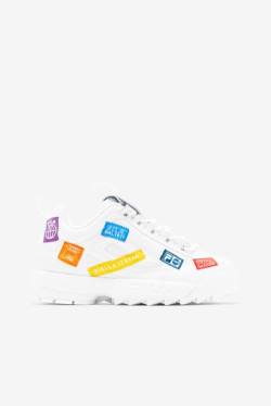 Fila Disruptor 2 Naisten 110th Year Anniversary Tennarit Valkoinen Monivärinen | Fila215OF