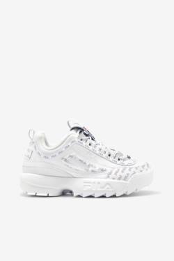 Fila Disruptor 2 Naisten Multiflag Tennarit Valkoinen Laivastonsininen Punainen | Fila680XH