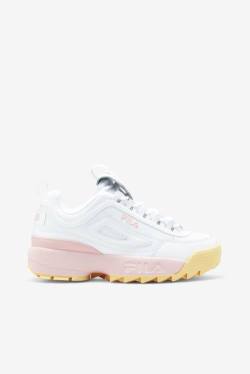 Fila Disruptor 2 Naisten Premium Tennarit Valkoinen Pinkki | Fila486WD