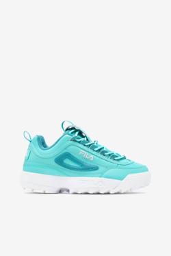 Fila Disruptor 2 Naisten Premium Tennarit Sininen Turkoosi Valkoinen | Fila872HK