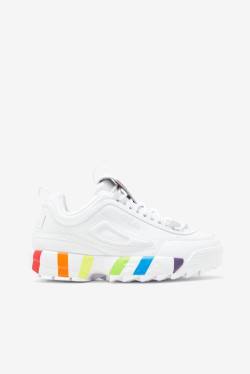 Fila Disruptor 2 Naisten Pride Tennarit Valkoinen Monivärinen | Fila496DL