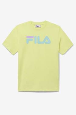 Fila Eagle Tee Miesten T Paidat Vaaleanvihreä Keltainen | Fila460KC