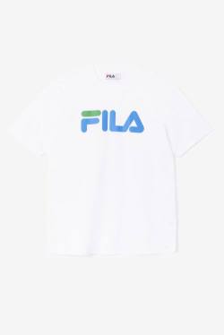 Fila Eagle Tee Miesten T Paidat Valkoinen Sininen | Fila082BP