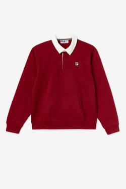 Fila Edison Fleece Rugby Miesten Puserot Valkoinen | Fila423OJ