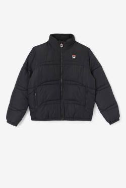 Fila Elias Puffer Miesten Takki Mustat | Fila054RW