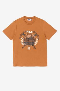 Fila Enem Tee Miesten T Paidat Mustat Valkoinen | Fila716AM