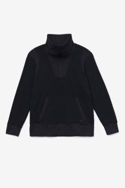 Fila Fi-lux Half Zip Naisten Puserot Mustat | Fila495RW