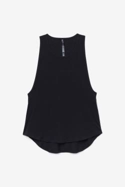 Fila Fi-lux Long Tank Top Naisten T Paidat Mustat | Fila591KW