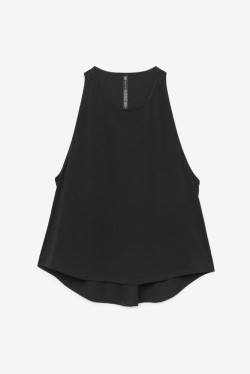 Fila Fi-lux Long Tank Top Naisten T Paidat Mustat | Fila923KY