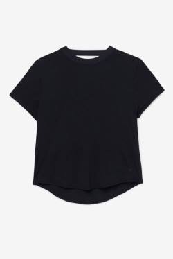 Fila Fi-lux Sleeve Top Naisten T Paidat Mustat | Fila416KM