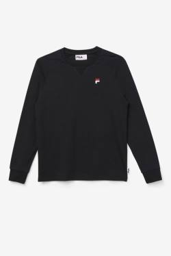 Fila Flynn Long Sleeve Tee Naisten T Paidat Mustat | Fila461EP