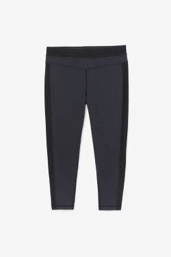 Fila Forza Texture High Vyötärö Naisten Leggingsit Mustat | Fila681WN