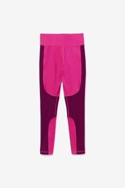 Fila Forza Textured Long Naisten Leggingsit Vaaleanpinkki Violetit | Fila109AT