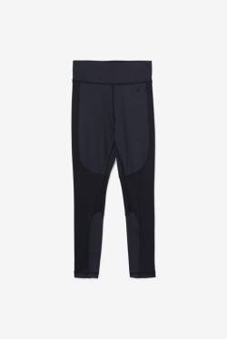 Fila Forza Textured Long Naisten Leggingsit Mustat | Fila846ZR