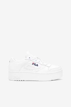 Fila Fx-115 Dsx Naisten Tennarit Valkoinen Laivastonsininen Punainen | Fila379VF