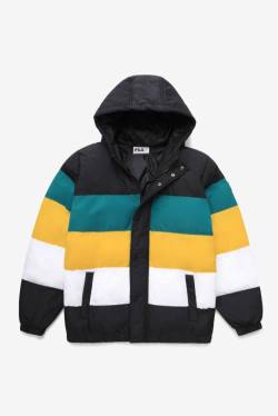 Fila Giovanni Puffa Miesten Takki Mustat Sininen Kultaiset | Fila365CQ