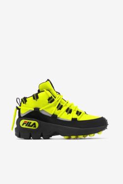 Fila Grant Hill 1 X Trailpacer Naisten Saappaat Keltainen Mustat Punainen | Fila650SO