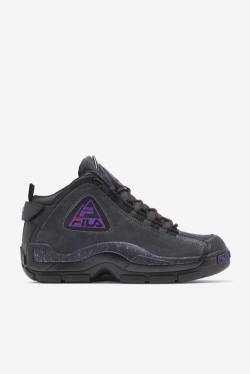 Fila Grant Hill 2 Ulkoilu Miesten Saappaat Mustat Violetit | Fila381WG