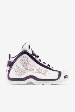 Fila Grant Hill Miesten 2 History Tennarit Valkoinen Violetit Oranssi | Fila604UA