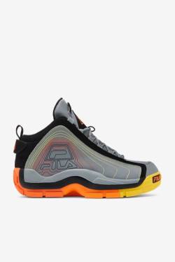 Fila Grant Hill Miesten 2 Stitch Tennarit Mustat Punainen Oranssi | Fila481AU