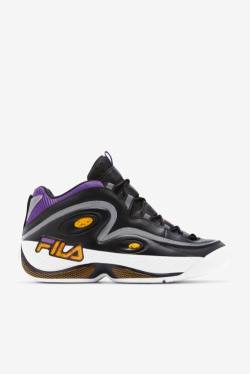 Fila Grant Hill Miesten 3 Tennarit Mustat Kultaiset Violetit | Fila072OI
