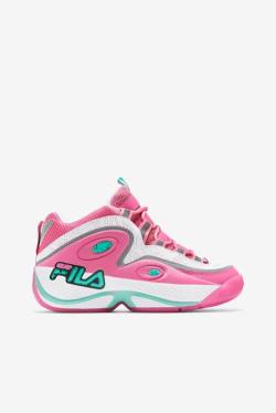 Fila Grant Hill Naisten 3 Tennarit Valkoinen Pinkki | Fila689WG