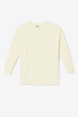 Fila Janet Oversized Long Sleeve Tee Naisten T Paidat Keltainen | Fila680OH