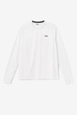 Fila Jazam Long Sleeve Crew Miesten T Paidat Mustat | Fila560PD