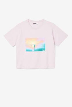 Fila Kenzie Tee Naisten T Paidat Violetit | Fila587EI