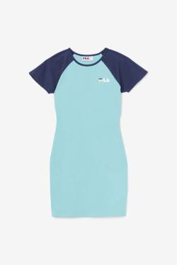 Fila Kyra Naisten Mekko Vaaleansininen Laivastonsininen | Fila380BZ