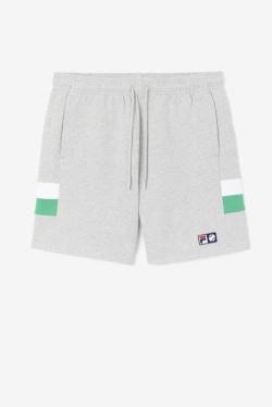 Fila Langlen Miesten Shortsit Vaaleanharmaat Valkoinen | Fila703HZ