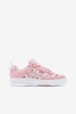Fila Lnx-100 Chain Stitch Naisten Tennarit Koralli Pinkki Valkoinen | Fila649NE