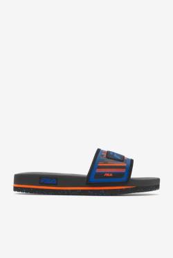 Fila Lunar Miesten Rantasandaalit Mustat Sininen Punainen Oranssi | Fila268NO