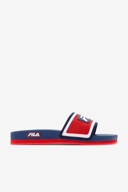 Fila Lunar Miesten Rantasandaalit Sininen Punainen Valkoinen | Fila862DR